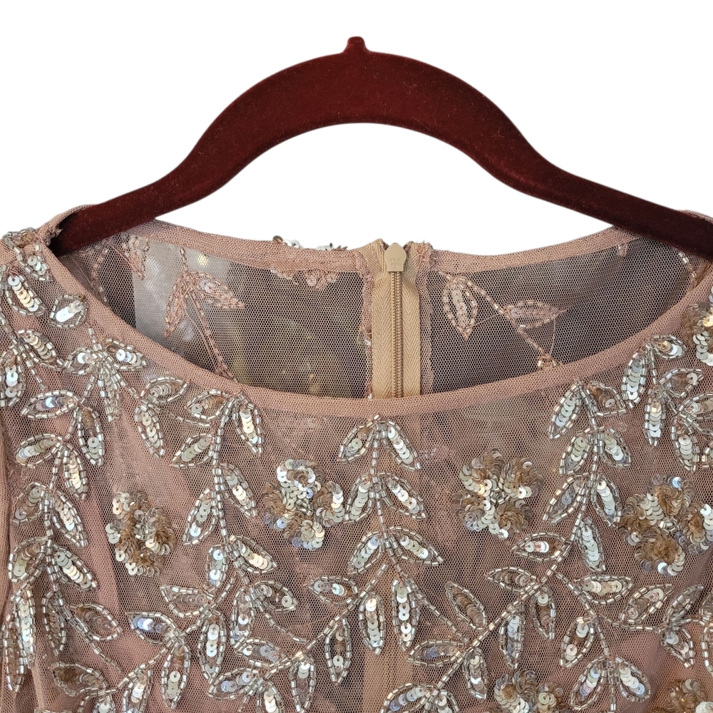 Aiden Maddox beaded & sequined column long gown - 6. L65 - Picture 3 of 10